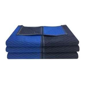 blue moving blanket