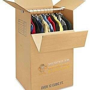 Double Wall Wardrobe Box Kit 24 x 20 x 46